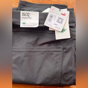 Men’s Puma Black 5 Pocket Pants
